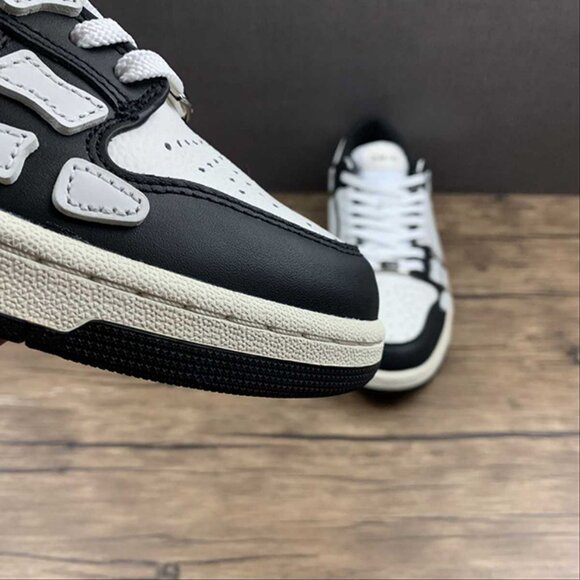 AMIRI Skeleton White And Black Unisex Sneakers - Picture 9 of 14